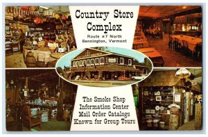 c1950 The Country Store Complex Restaurant Shops Bennington Vermont VT Postcard 