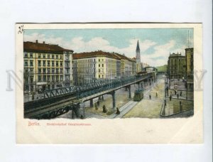 3172930 GERMANY BERLIN METRO station oraienstr Vintage postcard