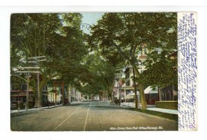 ME - Norway. Main Street from Post Office ca 1901