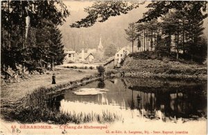 CPA GÉRARDMER L'Etang de KISCHOMPRE (402503)