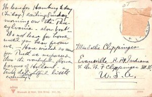 De Omroeper Holland Postal Used Unknown, Missing Stamp 