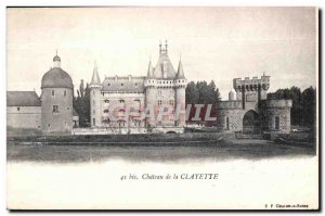 Chateau de la Clayette - Old Postcard