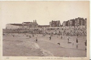 France Postcard - Le Treport - La Plage Et Le Casino - Ref 5298A