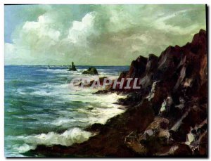 Postcard Old Pointe Du Raz L Spur Cote Sud