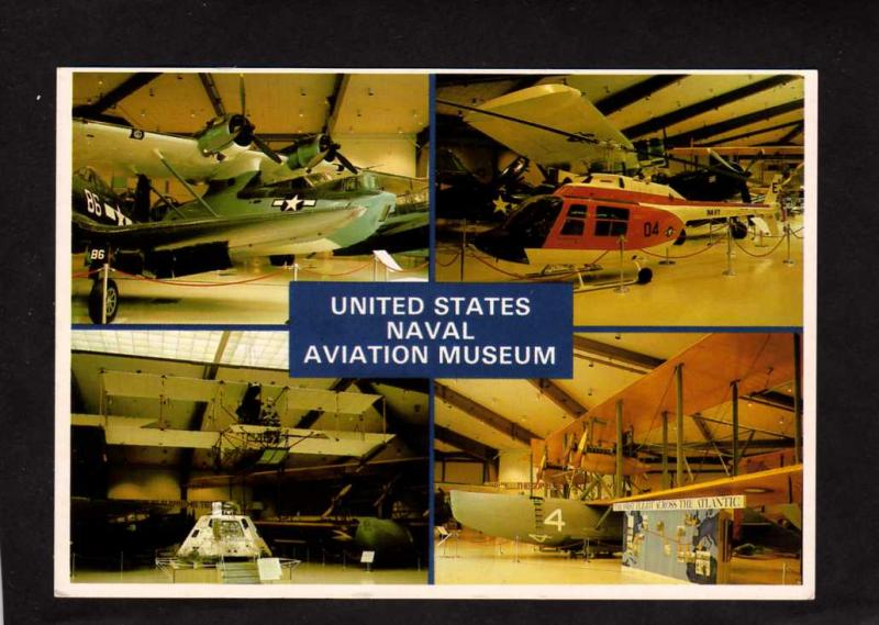 FL Naval Navy Aviation Museum Helicopter Pensacola Florida Postcard Military