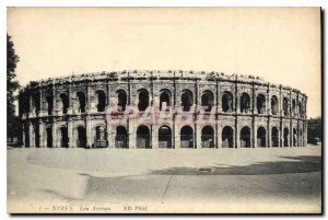 Postcard Old Nimes Arenes the