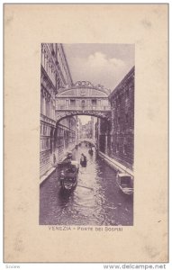 Ponte Dei Sospiri, Gondolas, Venezia, Veneto, Italy, 00-10s