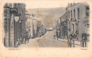 BR74875 lewes school hill bike    uk