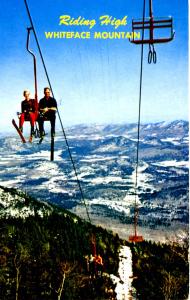 NY - Adirondacks. Whiteface Mountain (Aerial Lift)