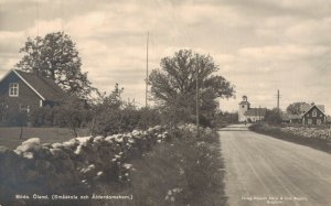 Sweden Öland Böda Småskola och Ålderdomshem RPPC 05.80