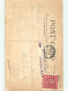 Divided-Back ST. PATRICK'S DAY SCENE Great Postcard W8197