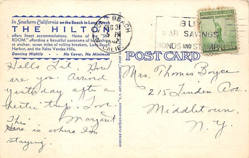 Hilton Hotel Long Beach CA