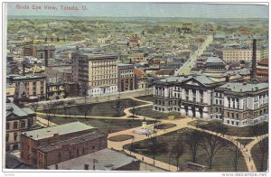 Birds Eye View Of Toledo, Ohio, 1900-1910s