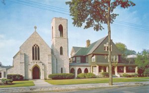 Aurora, IL Illinois  OUR SAVIOR LUTHERAN CHURCH  DuPage & Kane Counties Postcard