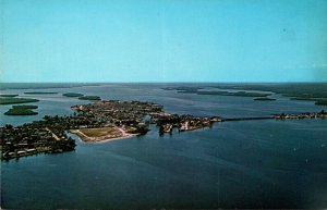 Florida Fort Myers Aerial View Over Matlacha Area