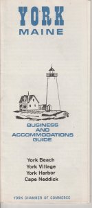 York, Maine Business And Accommodations Guide Chamber Of Commerce 1940s?
