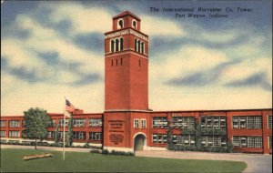 Fort Wayne Indiana IN Factory 1930s-50s Postcard