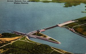 Kentucky Aerial View Kentucky Dam and Lake Curteich