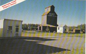 Canada Grain Elevator and Law Office Heritage Park Calgary Alberta