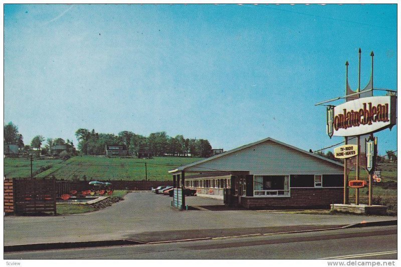 Motel Fontainebleau, Ancienne Lorette, Quebec, Canada, 40-60´s