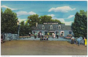 Entrance to Rock City Gardens Atop Lookout Mountain, Tennessee 1940-60s