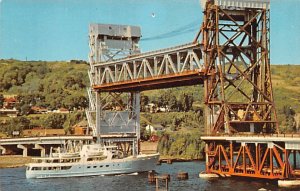 Houghton Hancock Lift Bridge Hancock, Michigan, USA Unused 