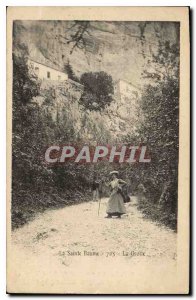 Old Postcard La Sainte Baume Cave
