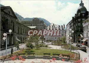 Modern Postcard Mont Dore (Puy de Dome) Alt 1050m Tourist center and Cures Pl...