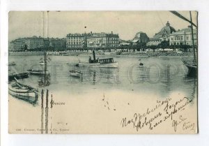 3059648 SWITZERLAND Geneve La port  Vintage RPPC 1910 year