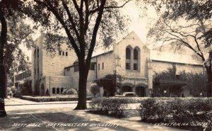 Real Photo Postcard Scott Hall Northwestern University Evanston, Illinois~123496