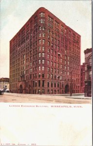 USA Lumber Exchange Building Minneapolis Minnesota Vintage Postcard 09.45