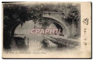 Postcard Old Saint Cloud Villeneure L & # 39Etang