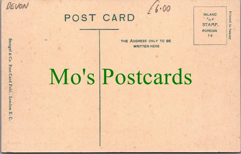 Devon Postcard - South Brook Cottages, Bovey Tracey SW7355