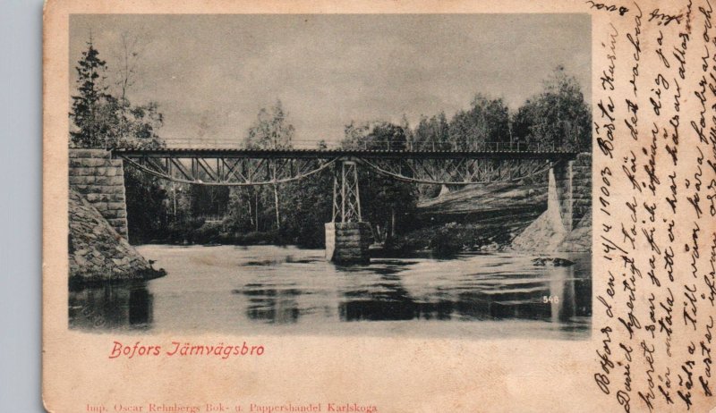 Bridge,Bofors Jarnvagsbro,Swden BIN