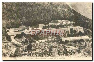 Old postcard Cauterets Spa Establishment of Raillere