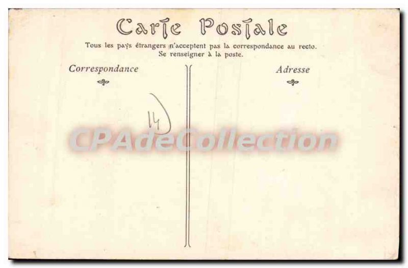 Postcard Old Peasant Normande