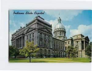 Postcard Indiana State Capitol, Indianapolis, Indiana