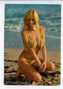 426250 Germany PIN-UP Nude Woman knitted Swimsuit Old Kruger