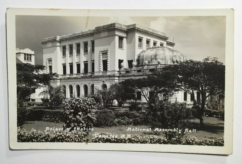 VTG Real Photo RPPC Palace of Justice Panama City National Hall Building A2