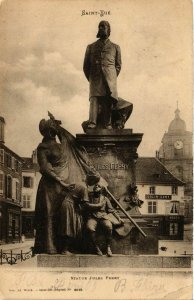 CPA Lorraine Vosges St-Dié Statue Jules Ferry (982940)