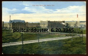 h5097 - SAULT STE. MARIE Ontario Postcard 1910s Pulp Mill