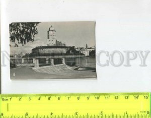 433626 USSR Vyborg Fortress 1964 year miniature photo card