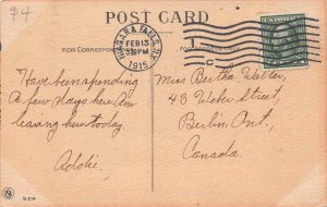 J91/ Niagara Falls New York Postcard c1910 Greetings from   157