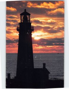 Postcard Perfect Sunset, Yaquina Head Lighthouse, Newport, Oregon