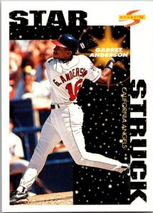 1989 Score Baseball Card Garret Anderson California Angels sk20873