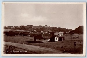 Aden Yemen Postcard The Sappers Bay c1930's Vintage Unposted RPPC Photo