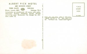 Albert Pick Hotel,Terre Haute,IN BIN