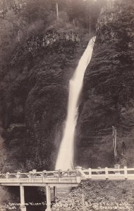 RP; OREGON, 1900-1910s; Columbia River Highway, Horsetail Falls