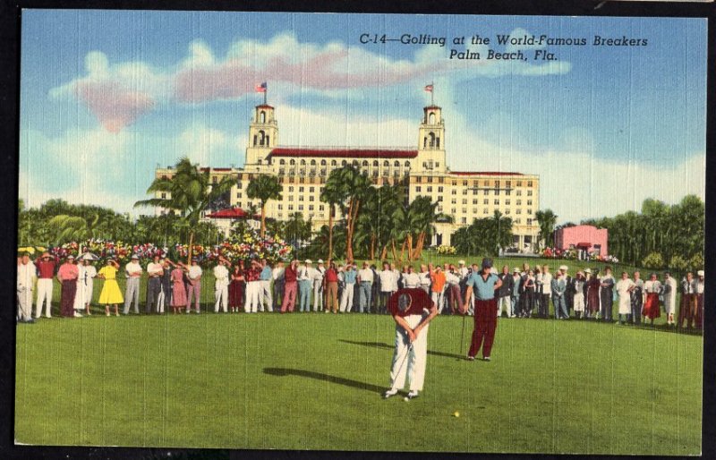 Florida PALM BEACH Golfing at the World-Famous Breakers - LINEN