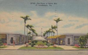 Florida Fort Lauderdale The Plaza At Bahia Mar 1952 Curteich